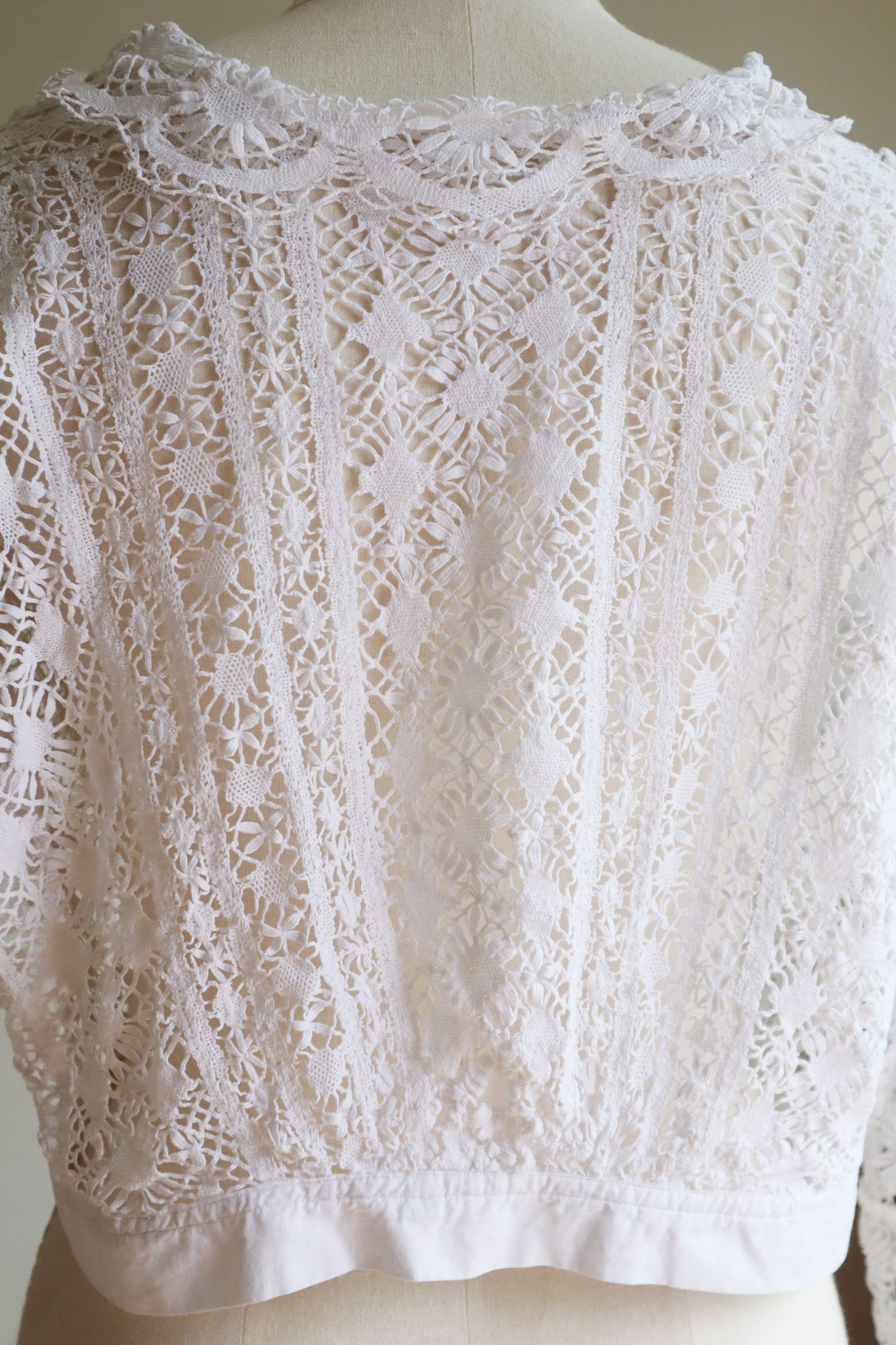 1900s Bobbin Lace Blouse