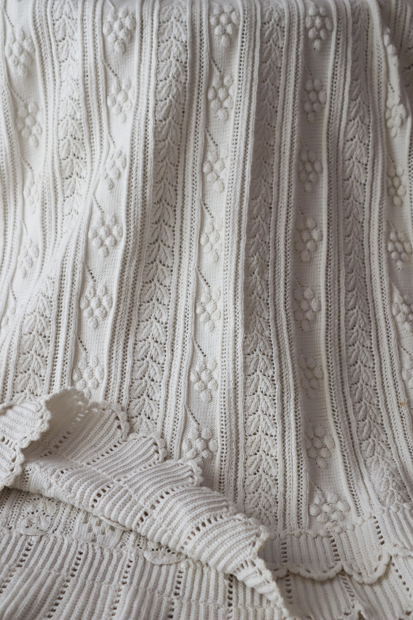 Belle Epoque French Hand Crocheted Skirt