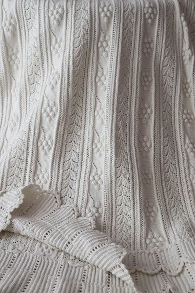 Belle Epoque French Hand Crocheted Skirt
