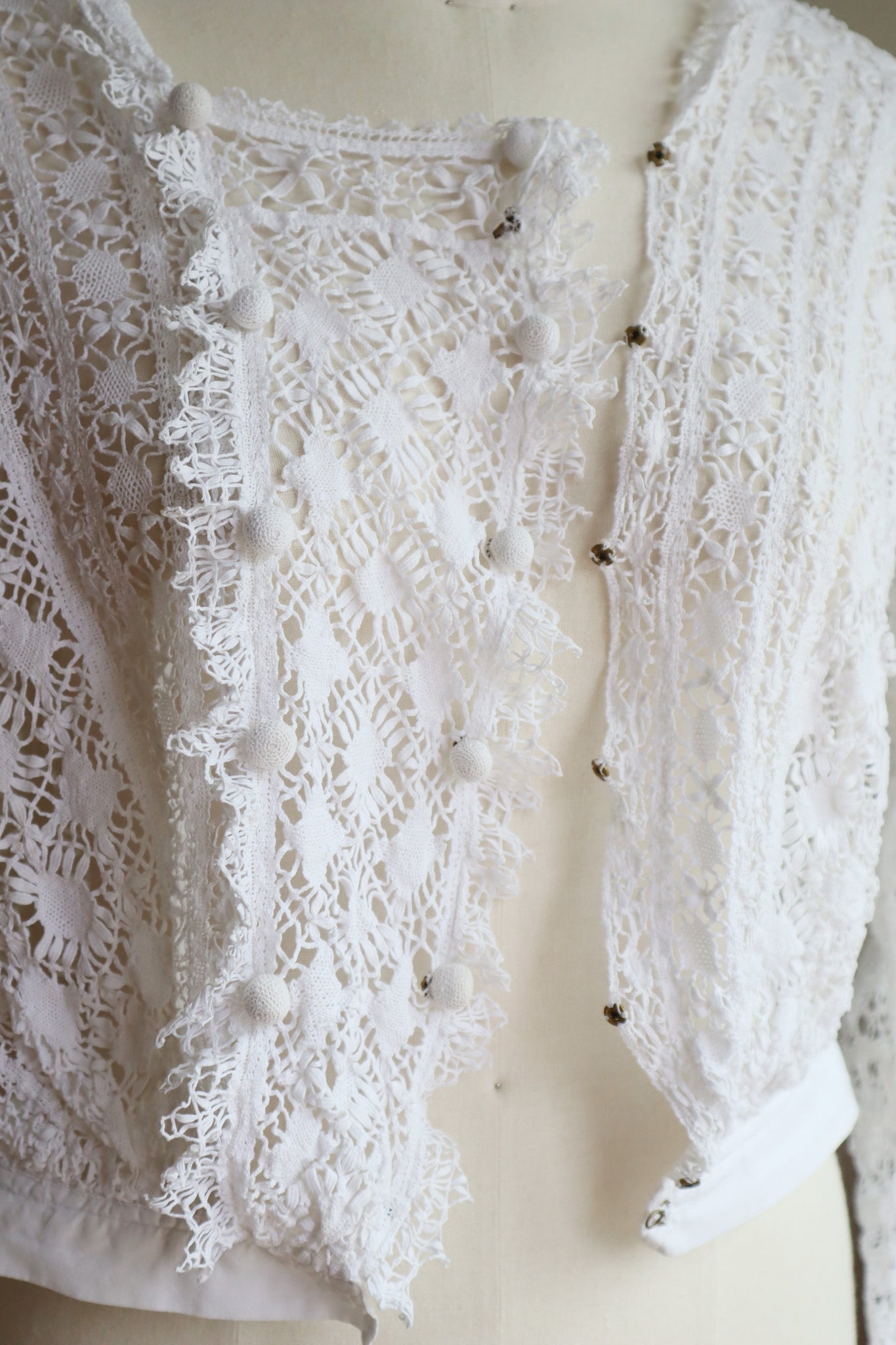 1900s Bobbin Lace Blouse