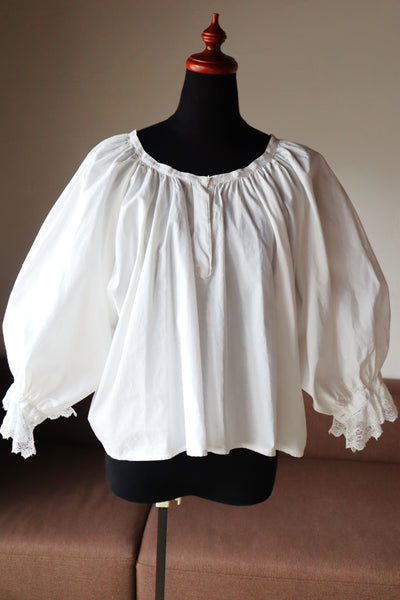 1970s Ukrainian Balloon Sleeve Blouse