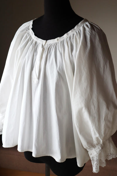 1970s Ukrainian Balloon Sleeve Blouse