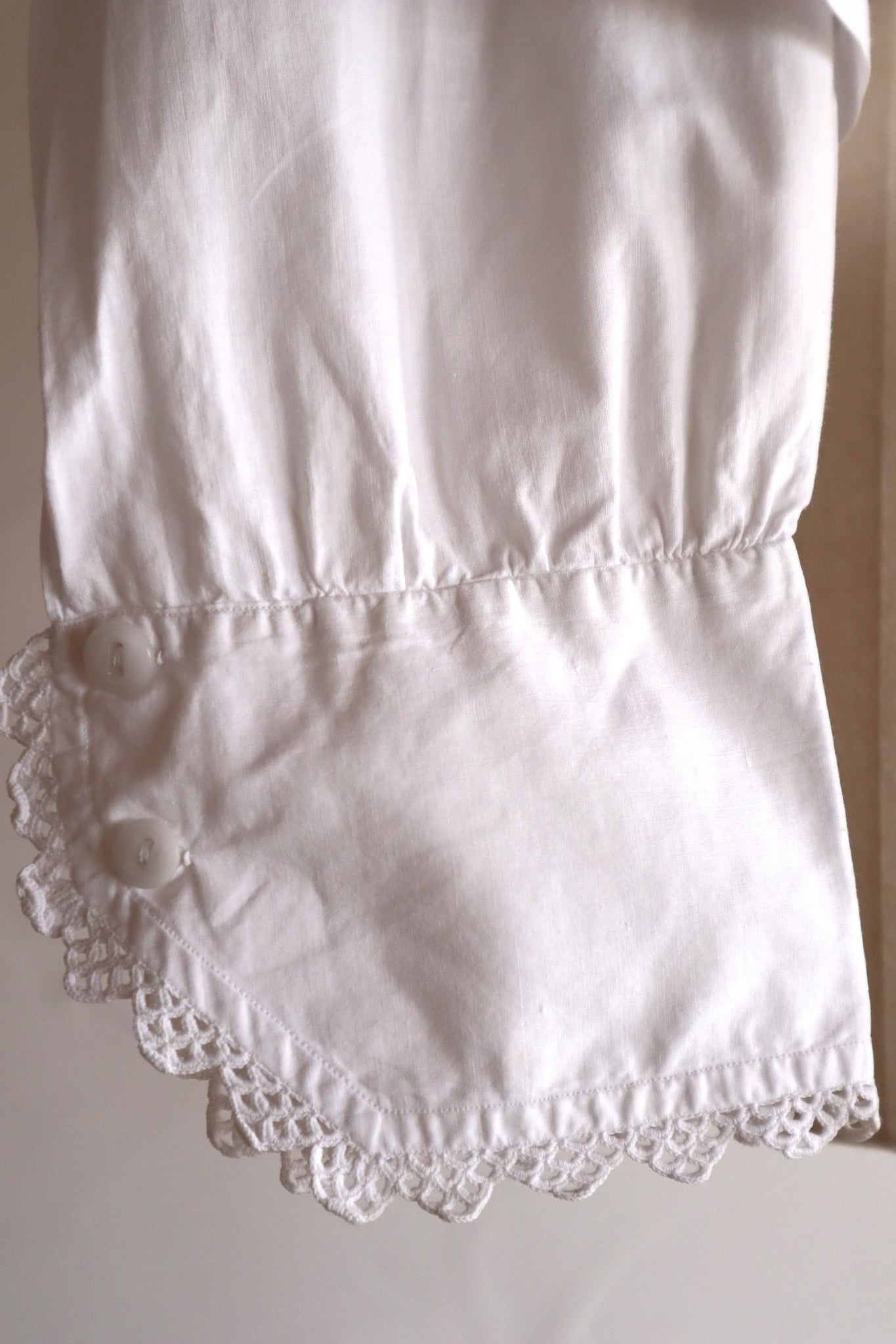 1910s French Back Tac Blouse