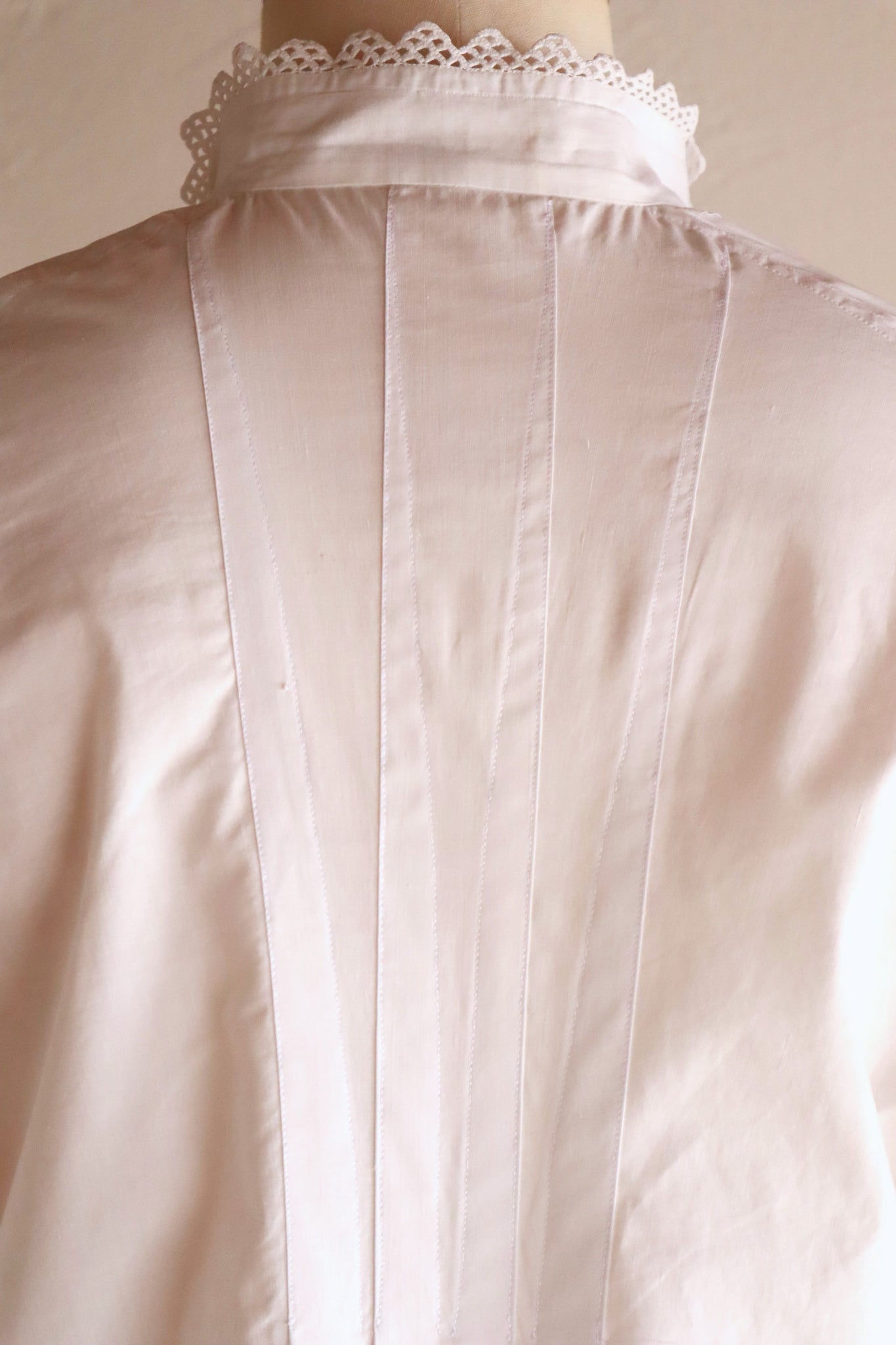1910s French Back Tac Blouse