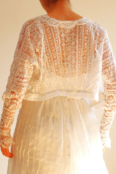 1900s Bobbin Lace Blouse