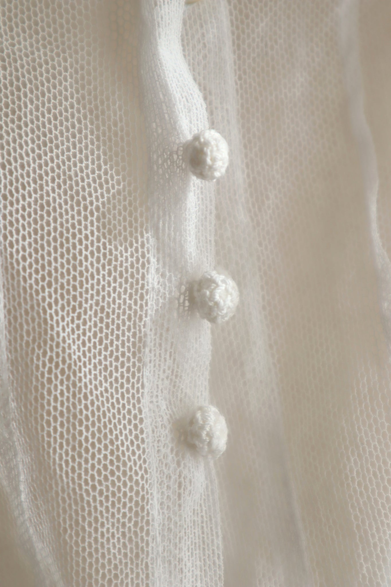 Handmade French Antique Lace Blouse