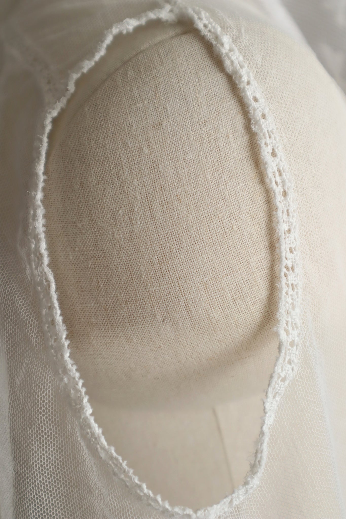 Handmade French Antique Lace Blouse