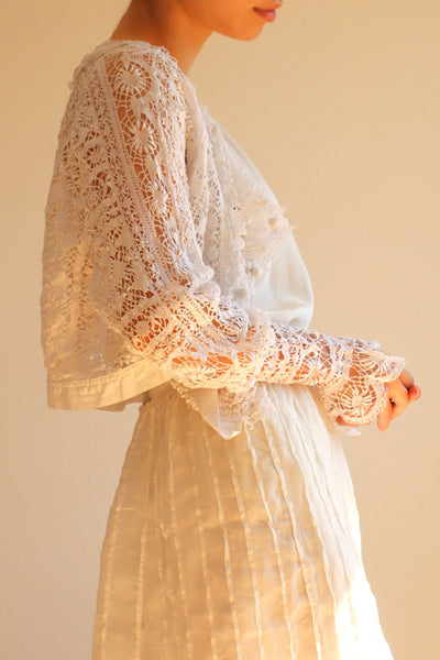 1900s Bobbin Lace Blouse