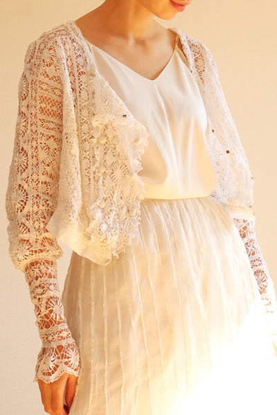 1900s Bobbin Lace Blouse