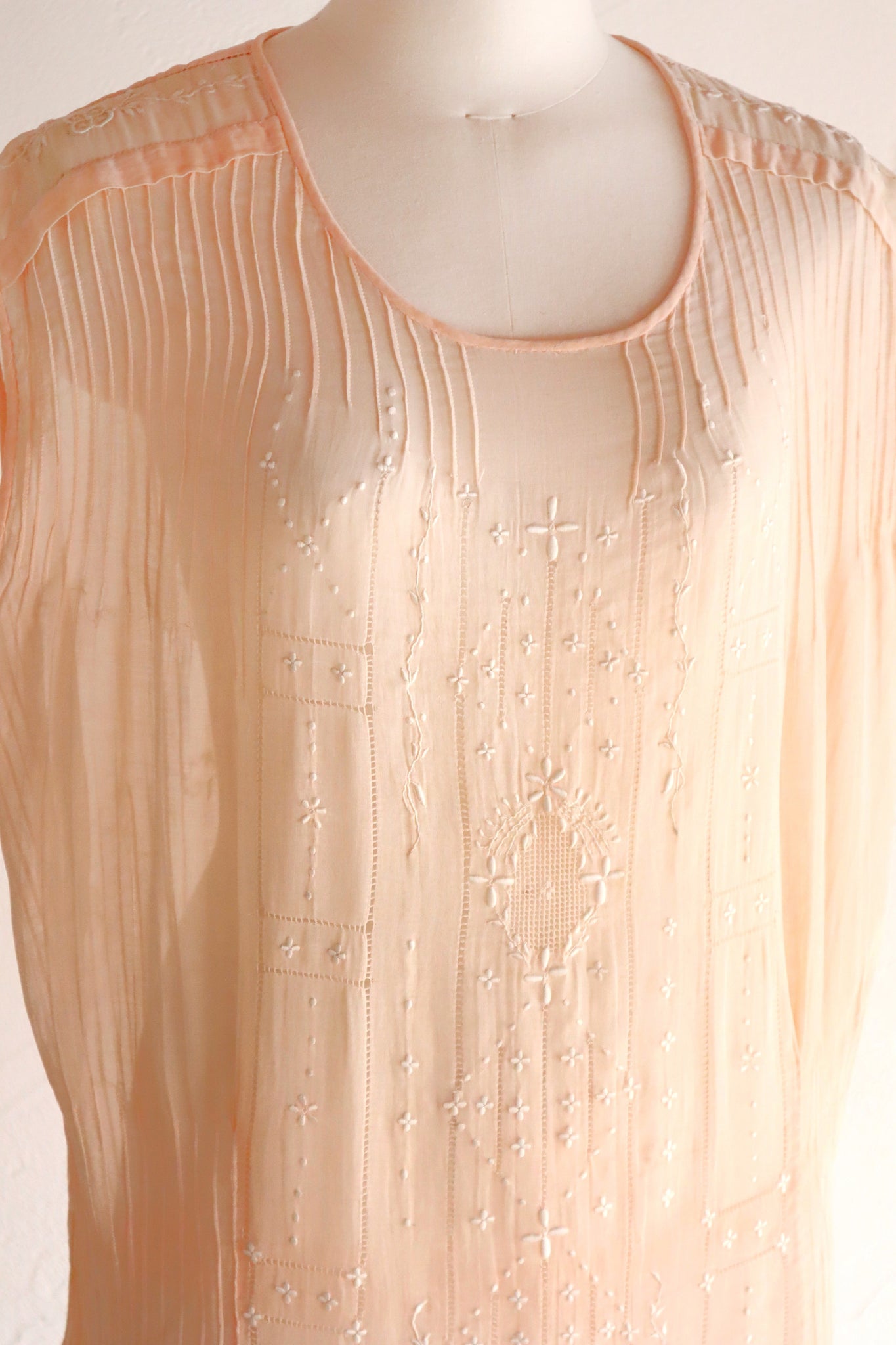 1920s Hand Embroidery Flapper Dress