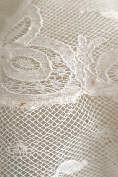 Handmade French Antique Lace Blouse