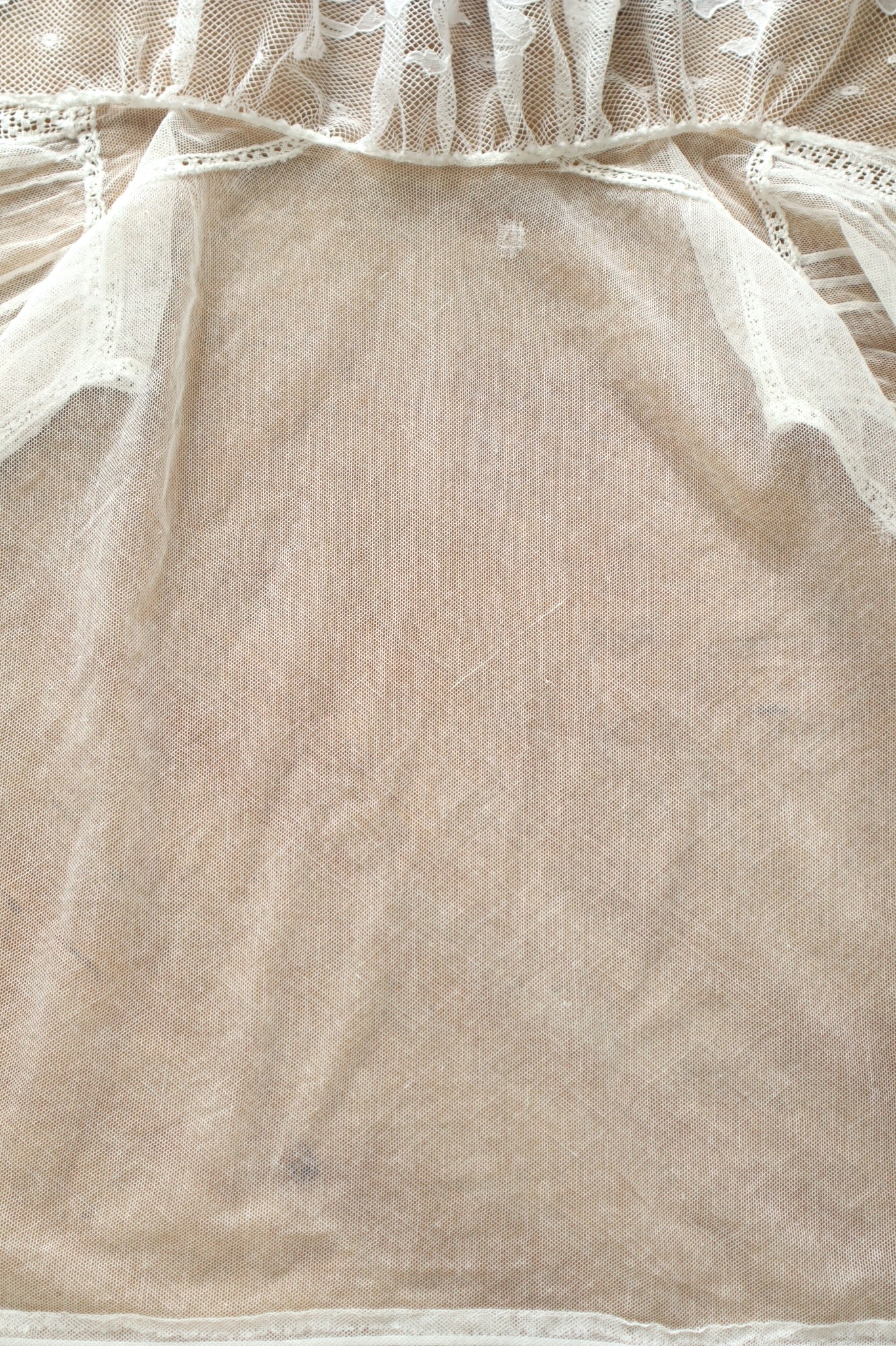 Handmade French Antique Lace Blouse