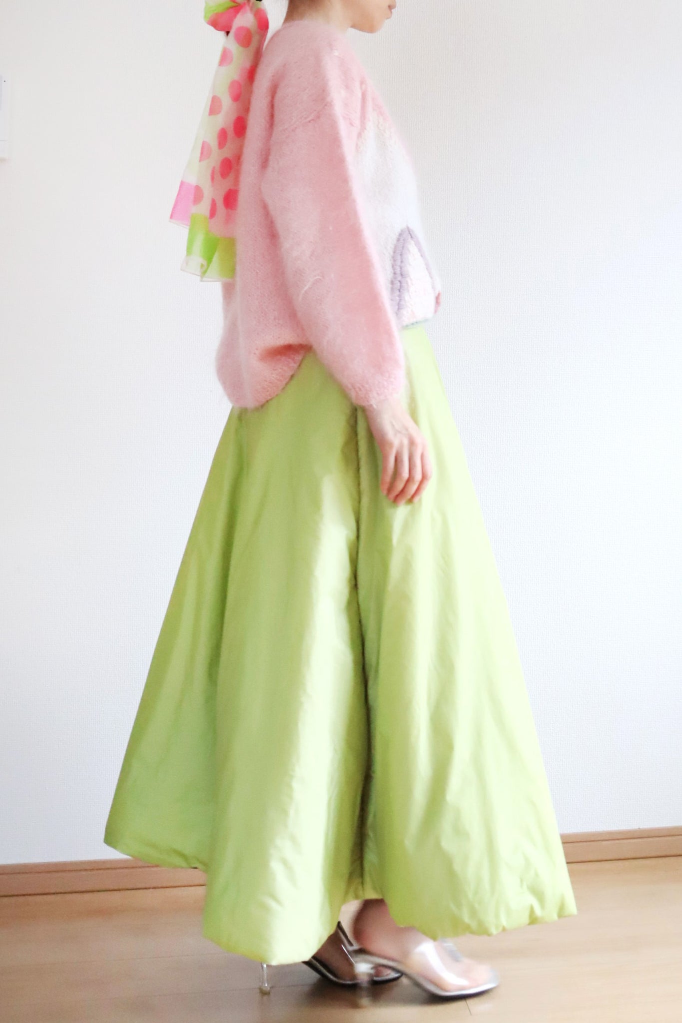 80s Warm Padded Skirt