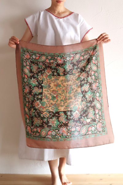 1970s Liberty of London Veruna Wool Scarf