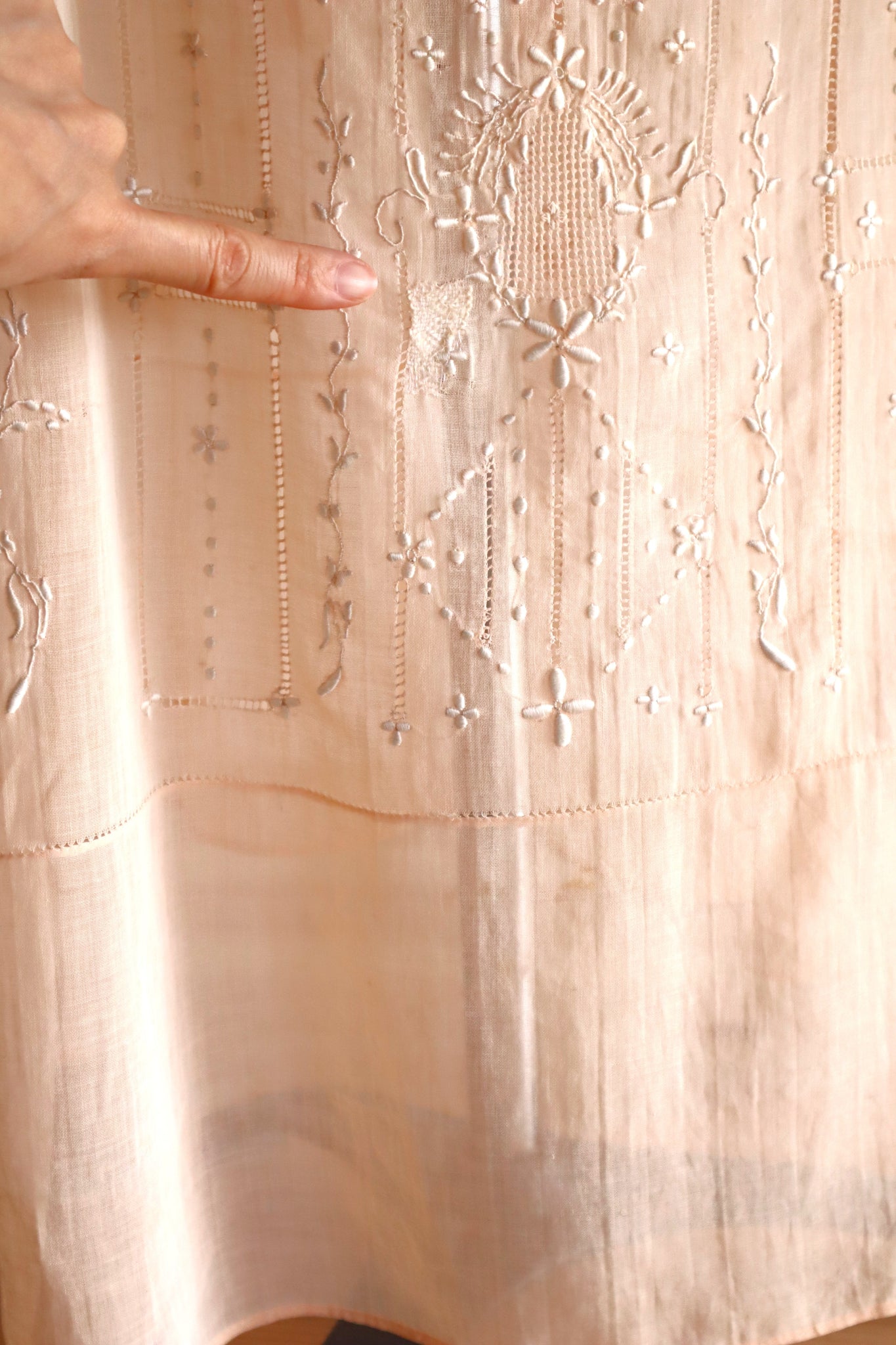 1920s Hand Embroidery Flapper Dress