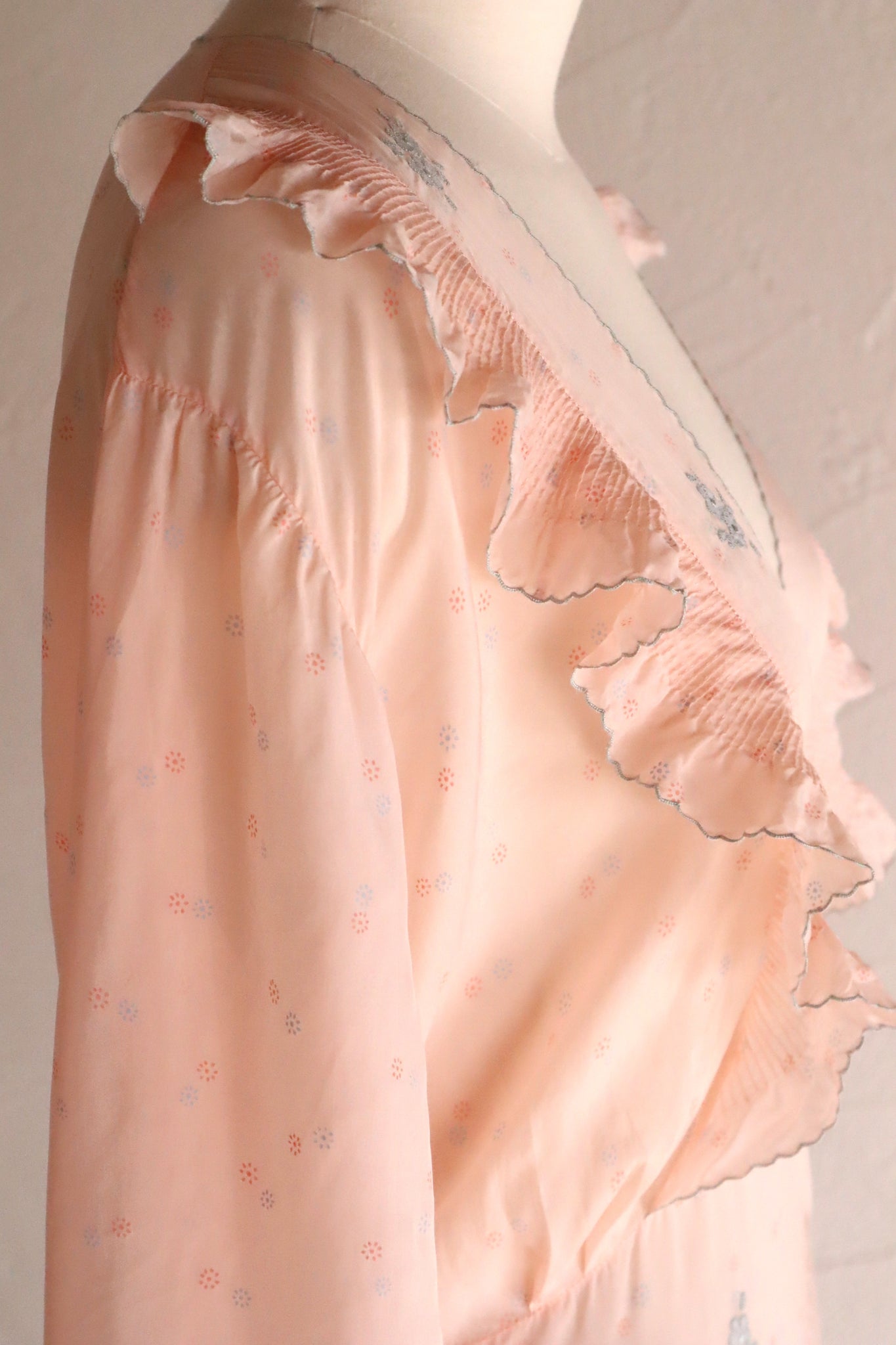 1940s Pale Pink Dress