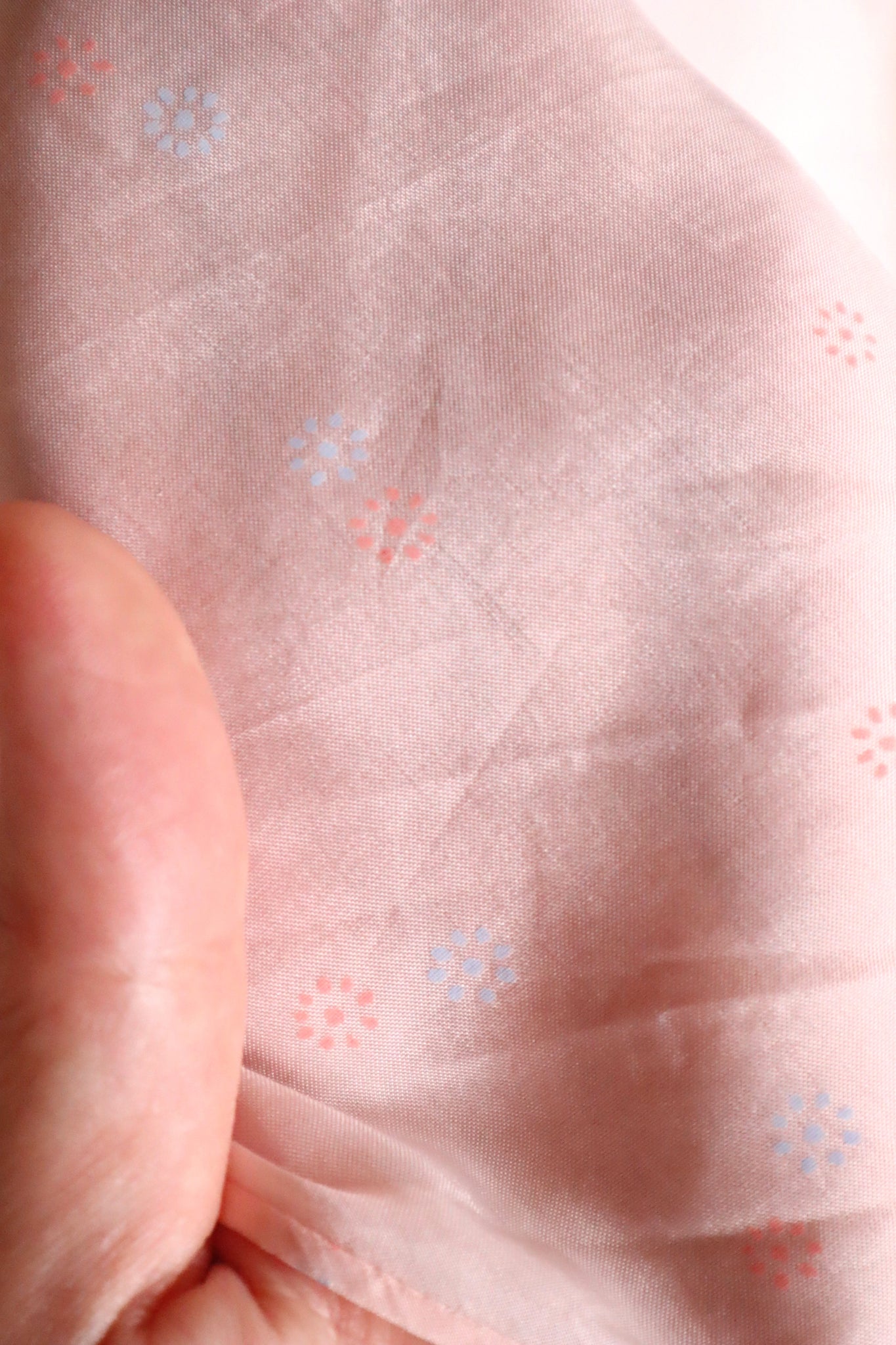 1940s Pale Pink Dress