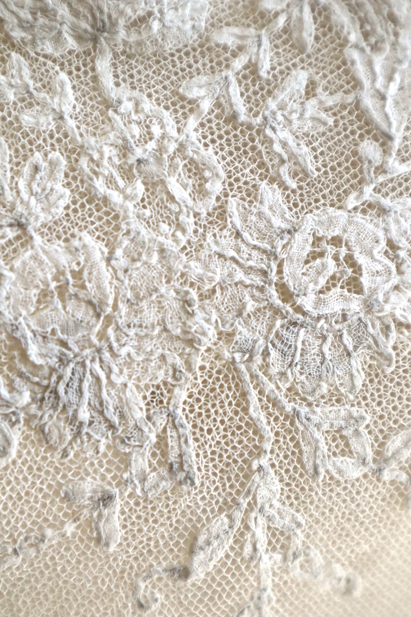 1910s British Hand-Embroidered Tulle Camisole