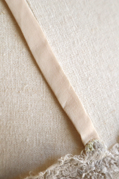 1910s British Hand-Embroidered Tulle Camisole