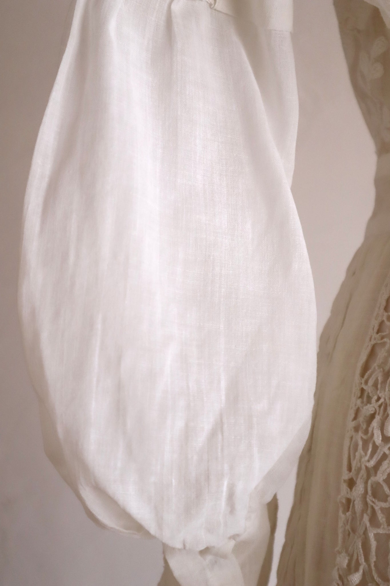 1900s Leaf Embroidery Dress