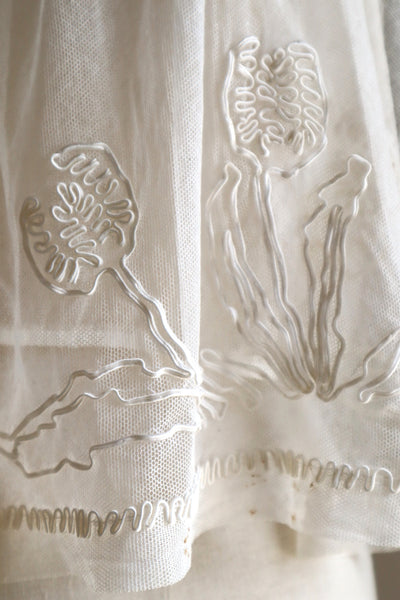 Handcrafted French Antique Tulip Soutache Camisole