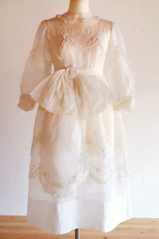 1900s French Communion Dress