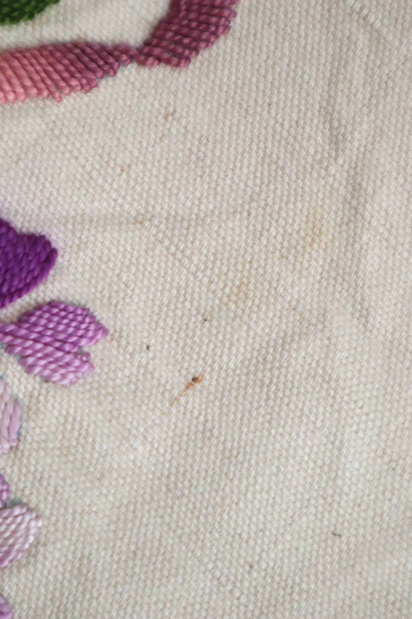 French Antique Violette Hand-Sewn Bag No.1