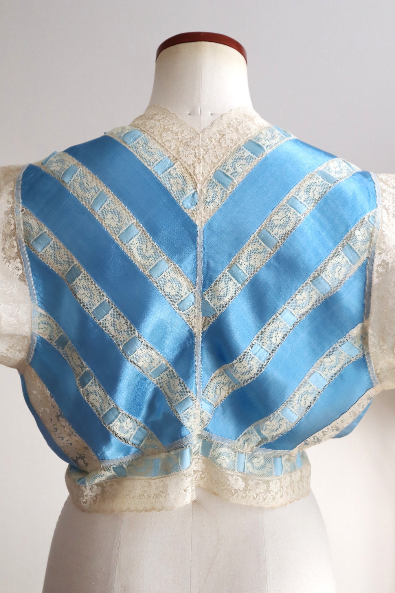 Handcrafted French Ribbon Corset Cover
