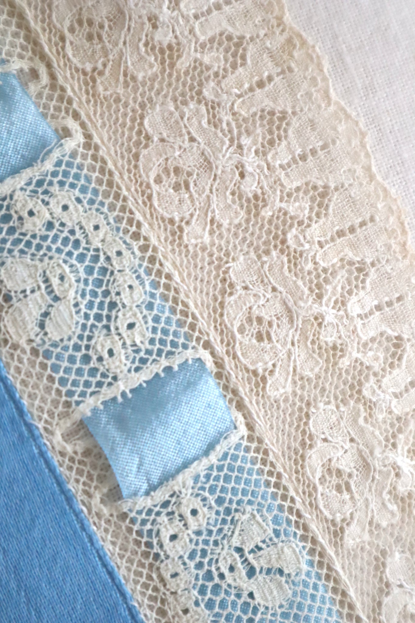 Handcrafted French Ribbon Corset Cover