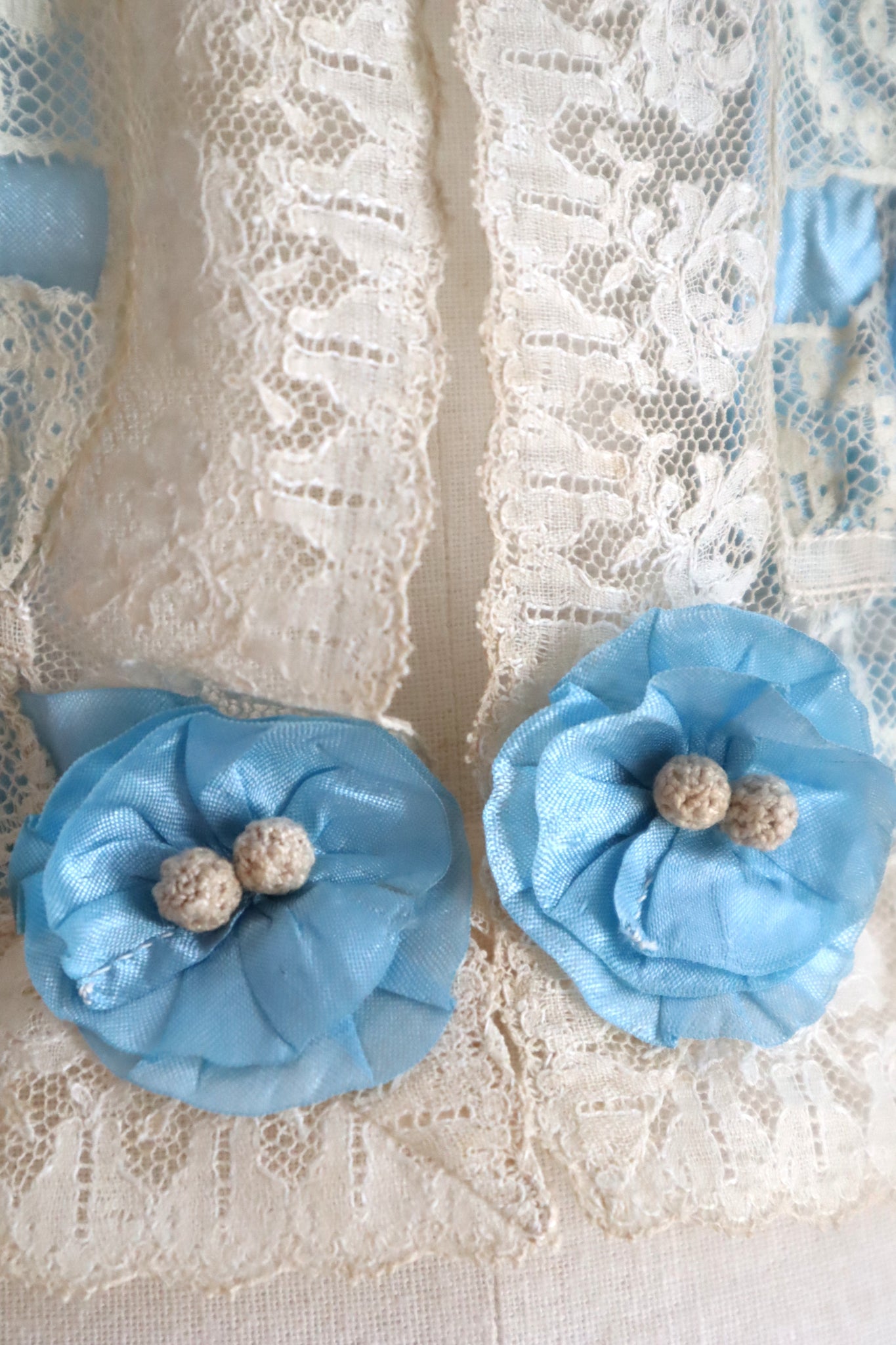 Handcrafted French Ribbon Corset Cover