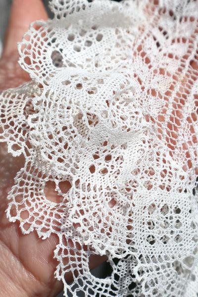 1910s French Fine Cotton Machine Knit Blouse