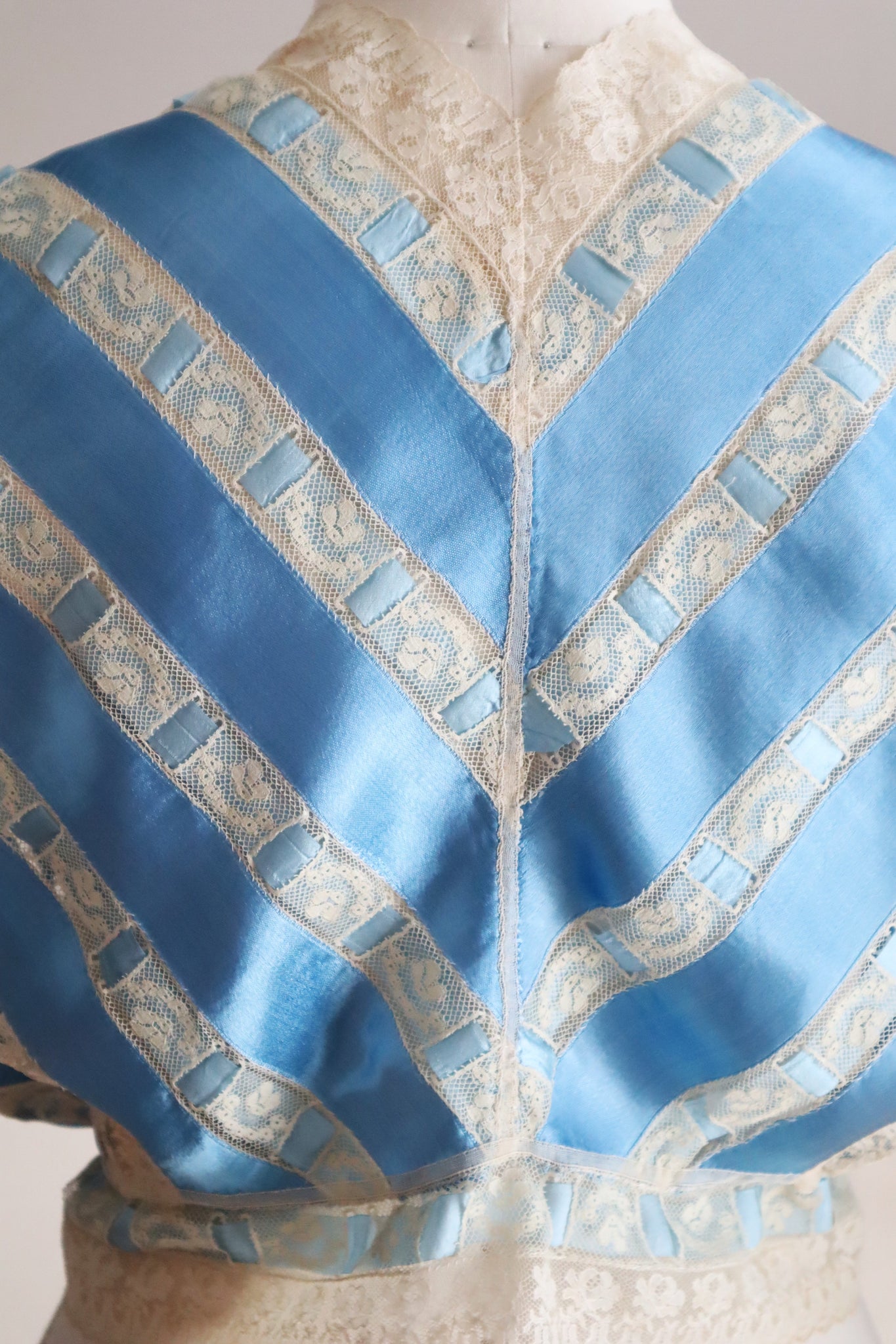Handcrafted French Ribbon Corset Cover