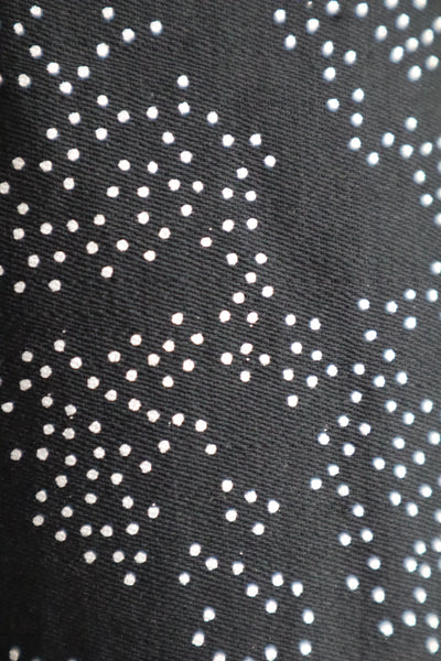 1890s~1900s Black Silver Dots Skirt