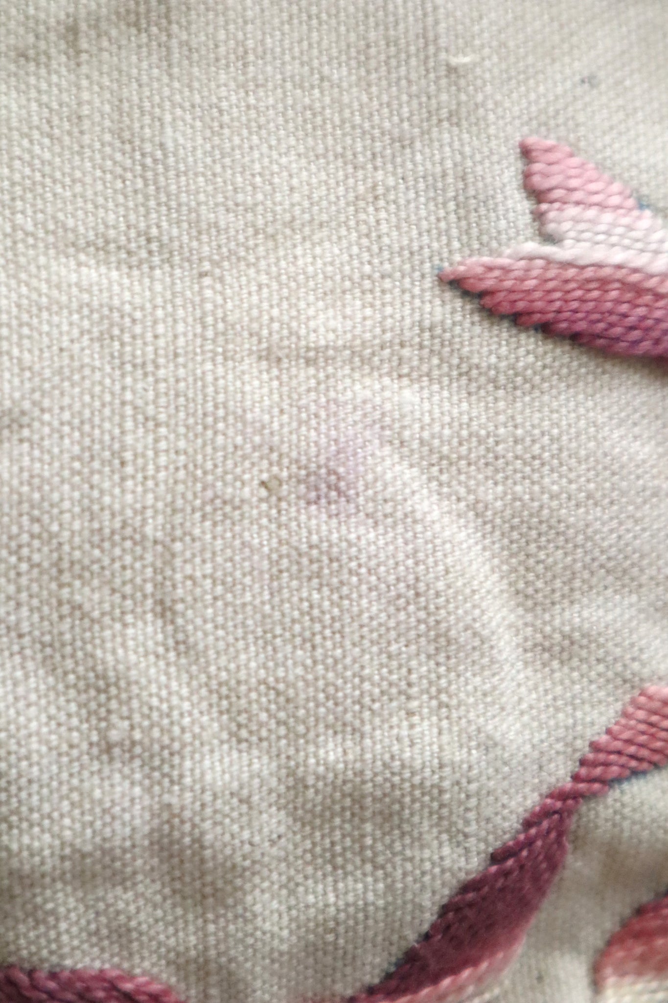 French Antique Violette Hand-Sewn Bag No.2