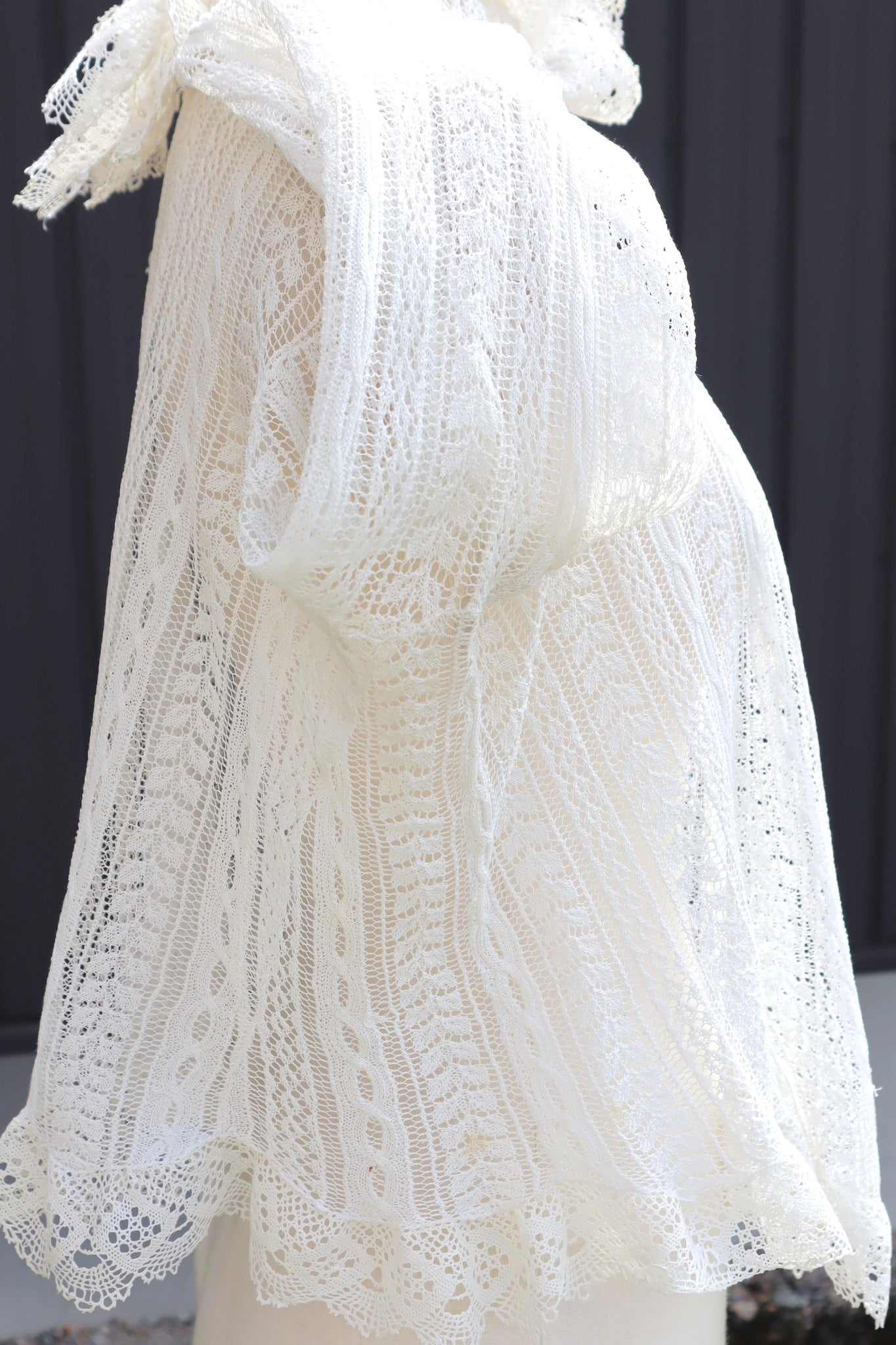1910s French Fine Cotton Machine Knit Blouse