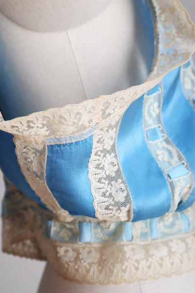 Handcrafted French Ribbon Corset Cover