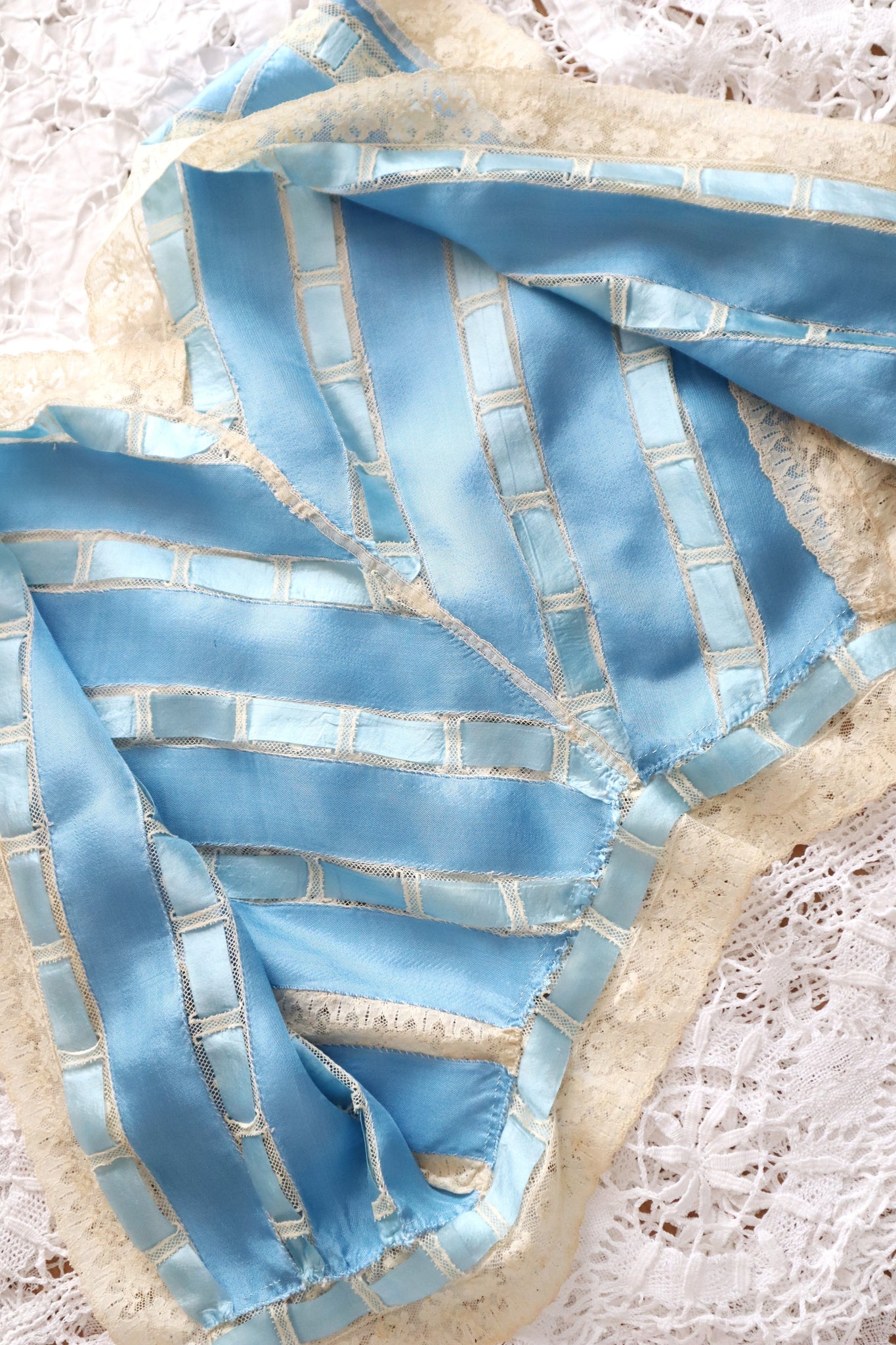 Handcrafted French Ribbon Corset Cover