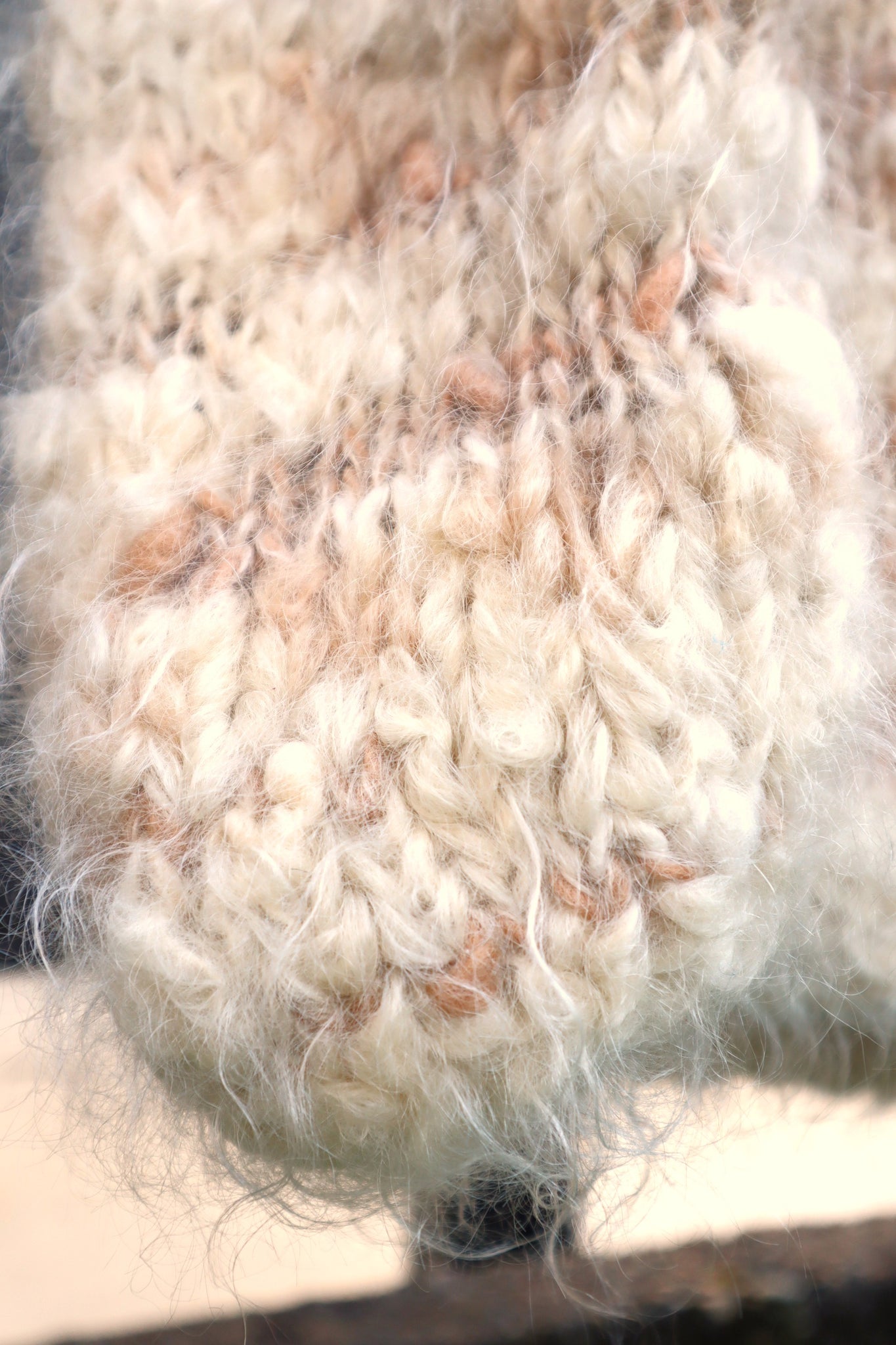 80s Chunky Mohair Knit Sweater