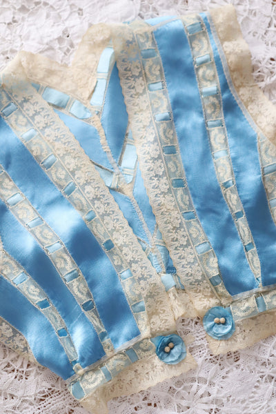 Handcrafted French Ribbon Corset Cover