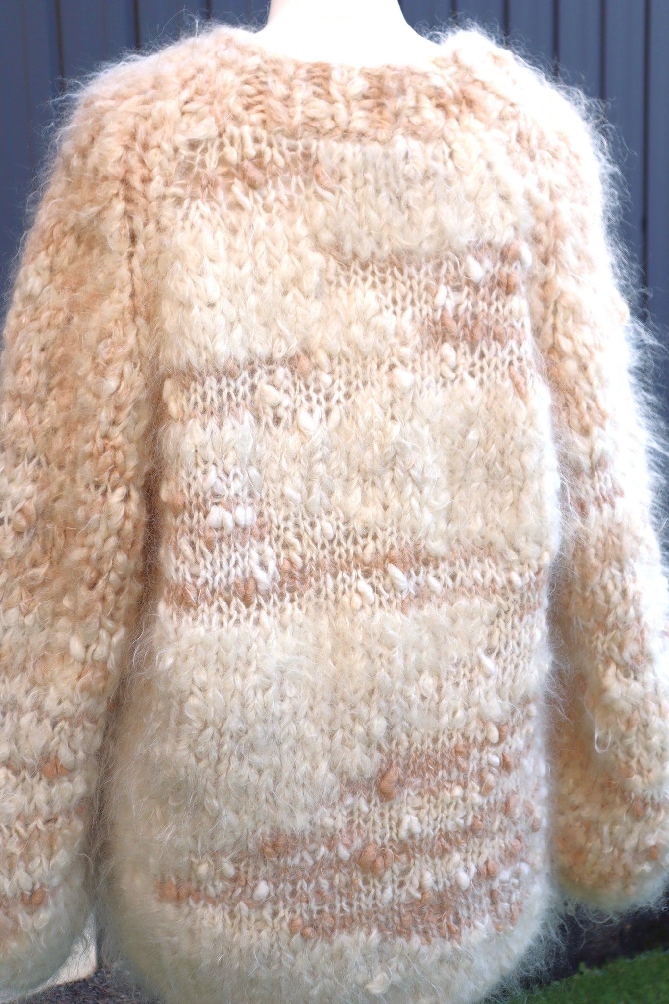 80s Chunky Mohair Knit Sweater