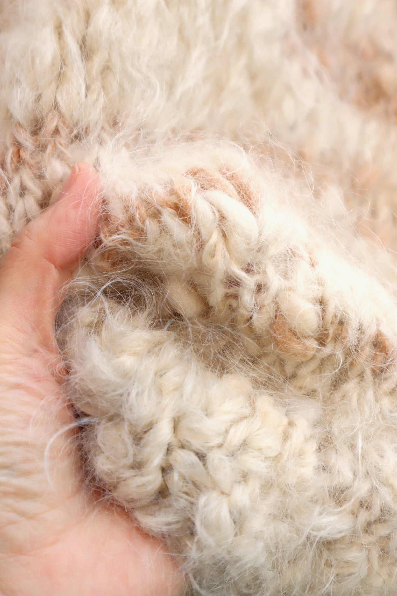 80s Chunky Mohair Knit Sweater