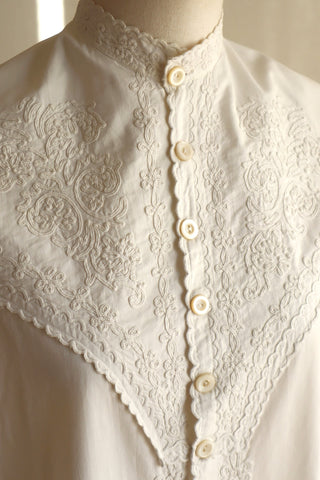 1860s Victorian Cotton Dress