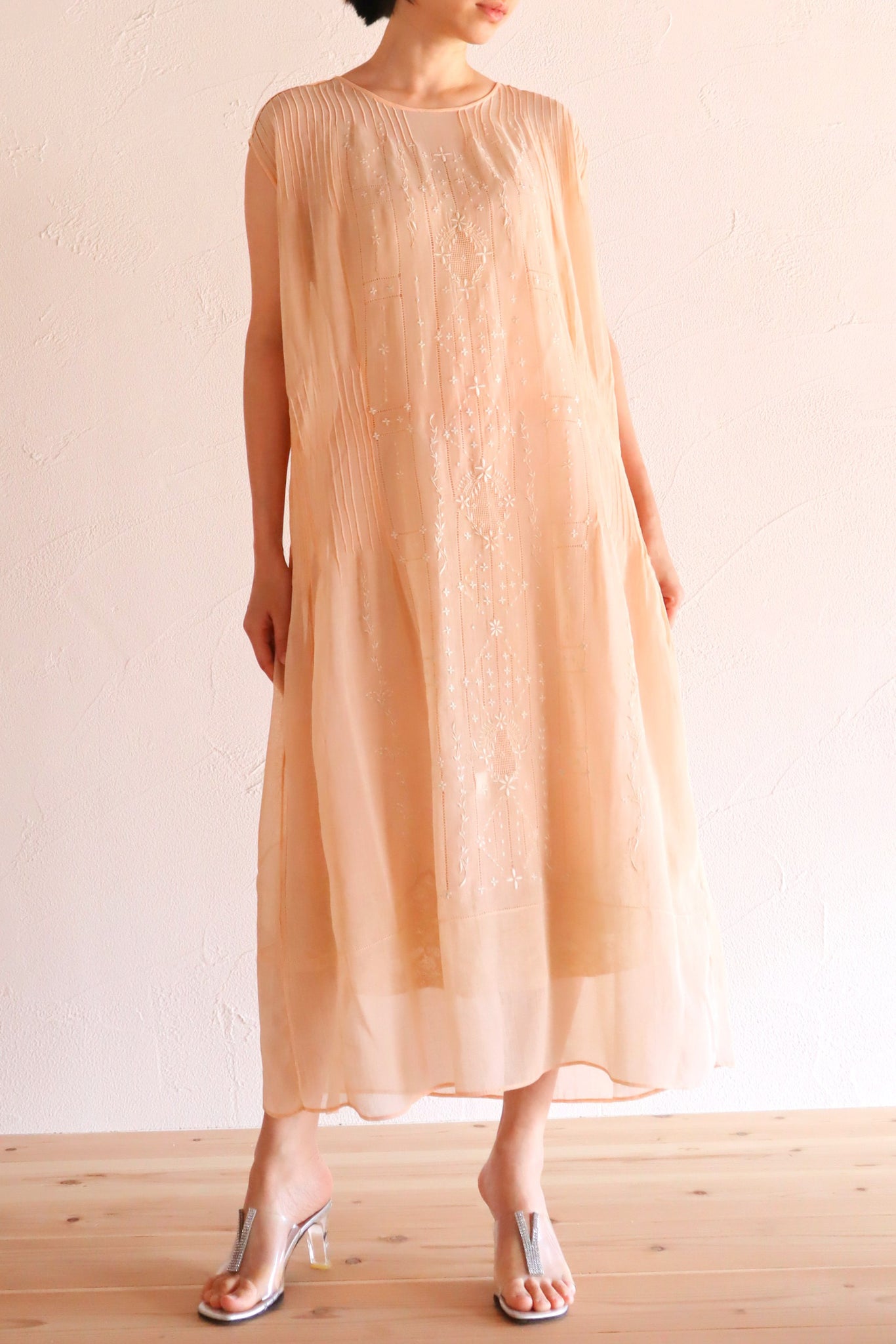 1920s Hand Embroidery Flapper Dress