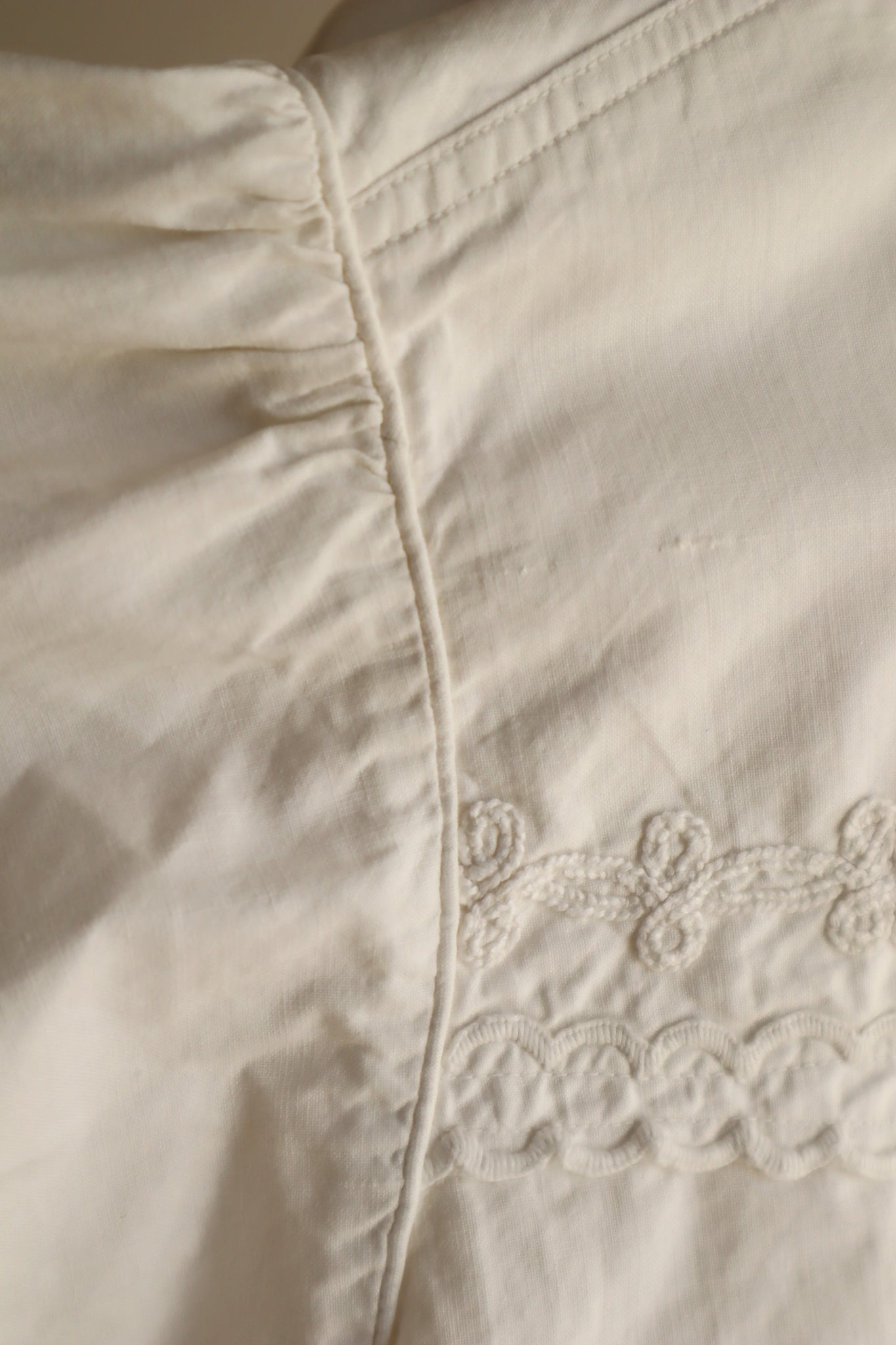 1860s Victorian Cotton Dress