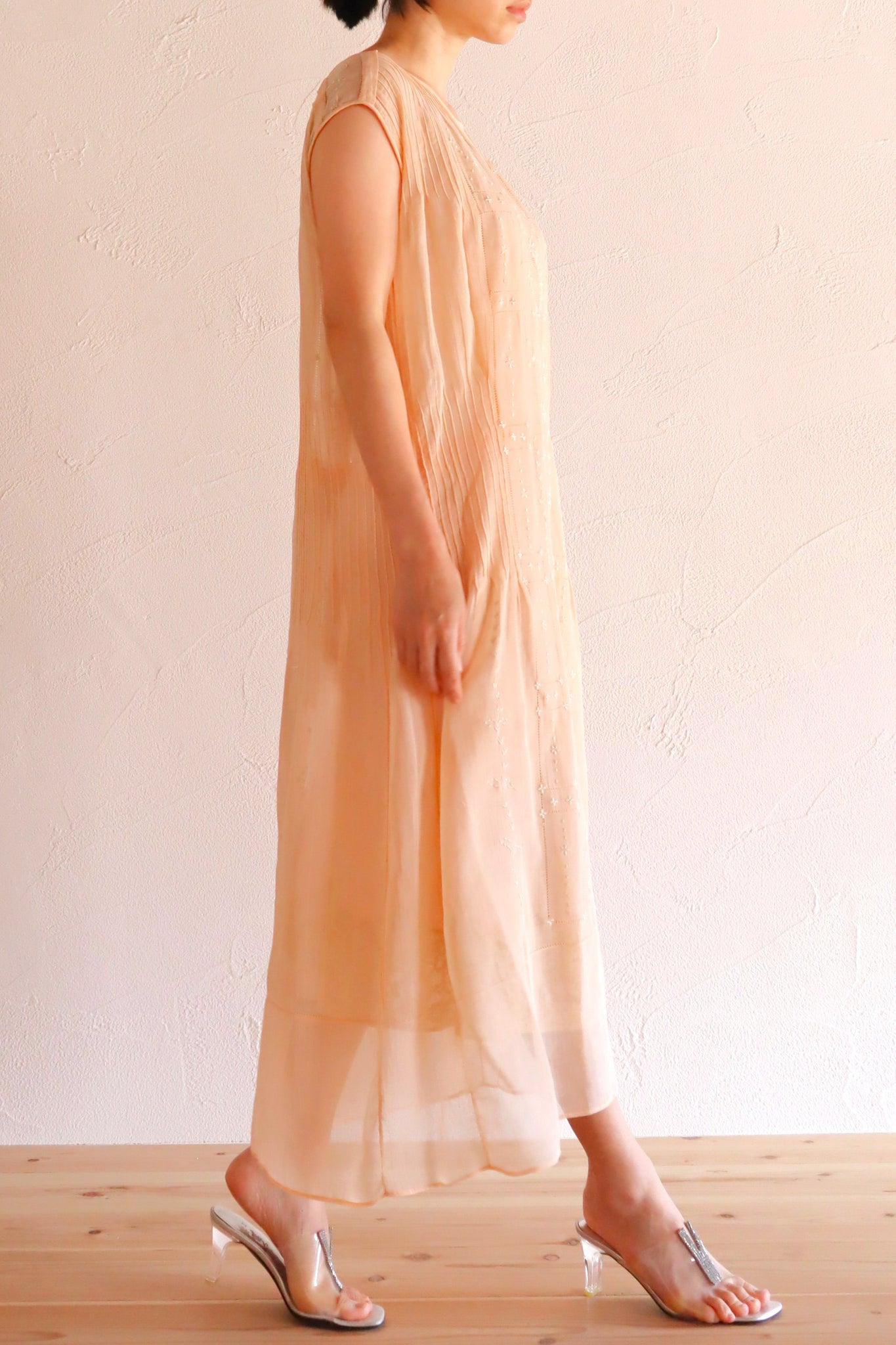 1920s Hand Embroidery Flapper Dress