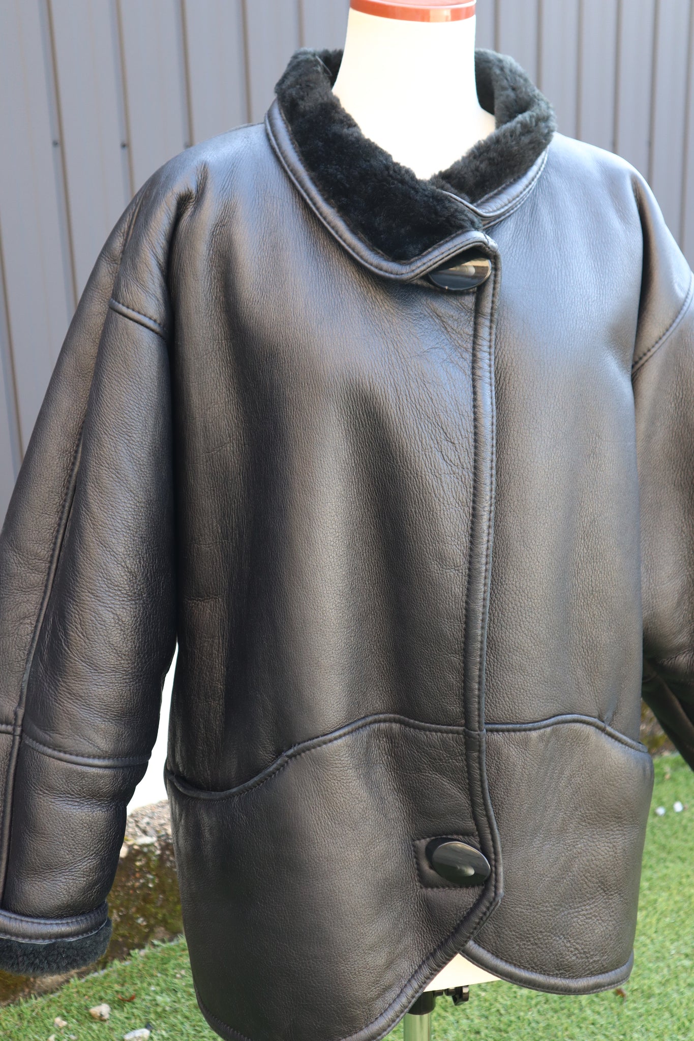 80s European Shearling Jacket
