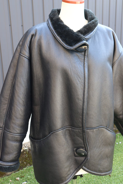 80s European Shearling Jacket
