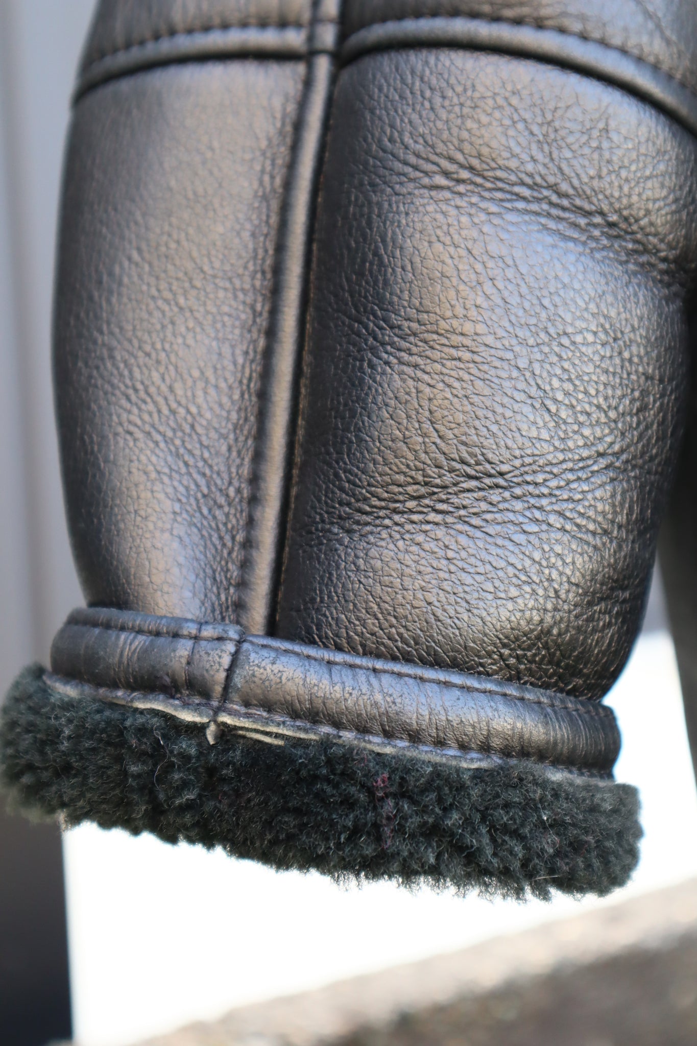80s European Shearling Jacket