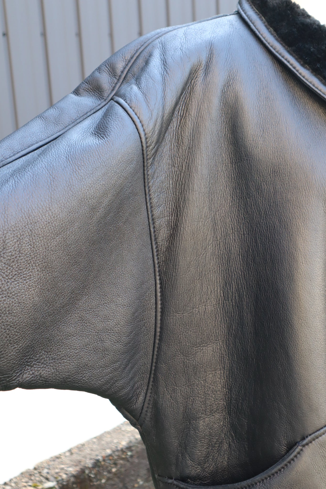 80s European Shearling Jacket