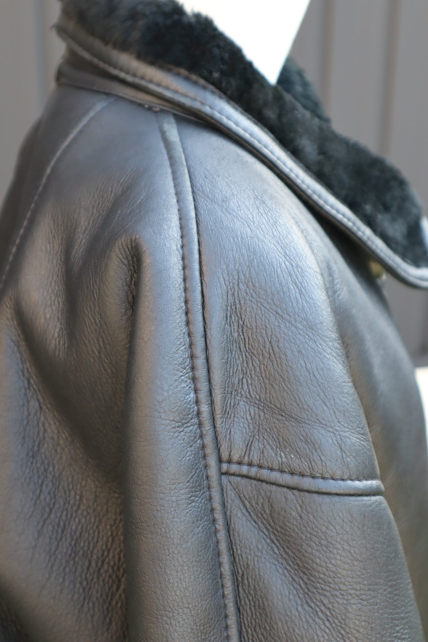 80s European Shearling Jacket